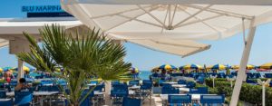 ristorante blu marina spiaggia